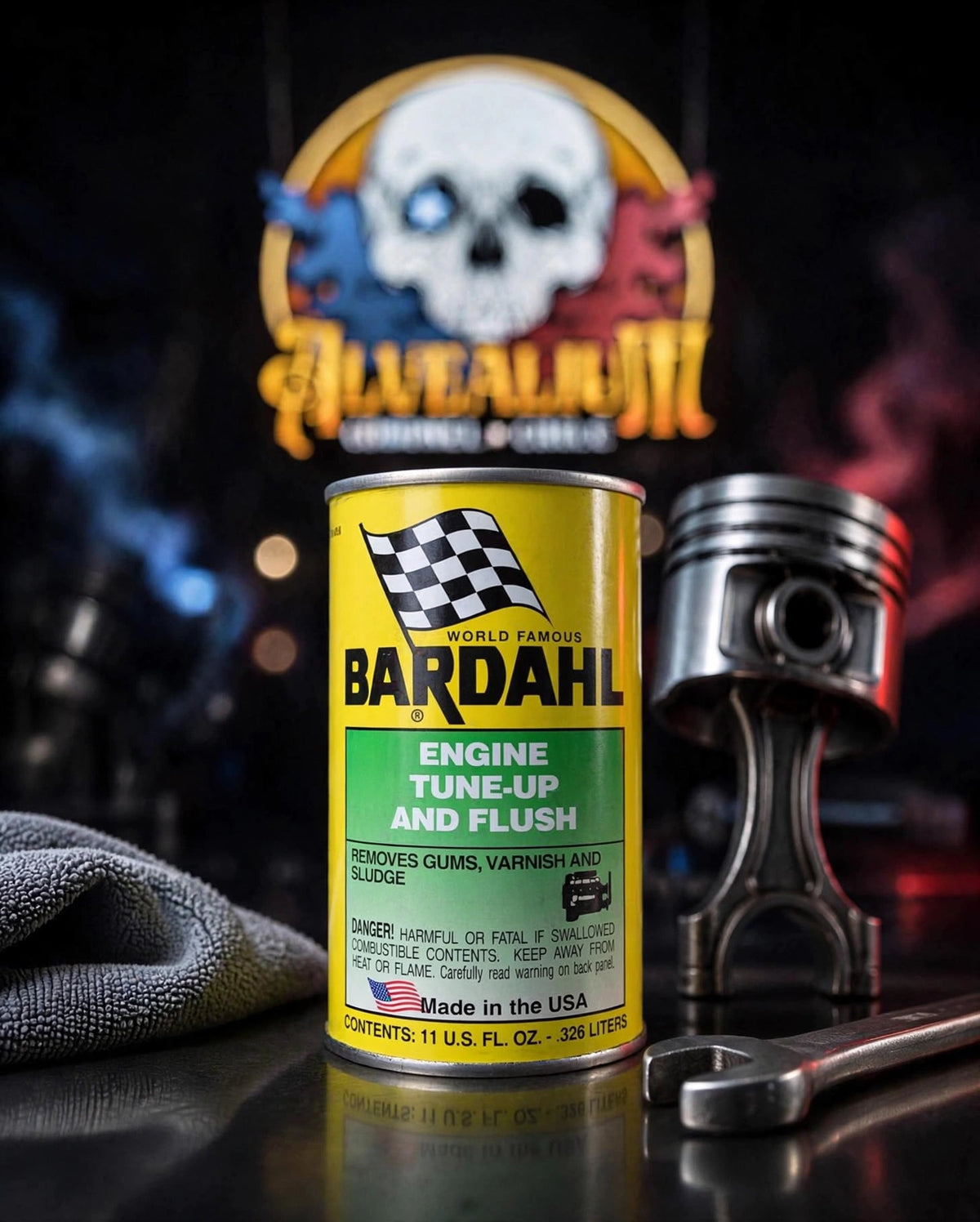 BARDAHL Engine Tune-Up and Flush 11 Oz / 326 ml - Made in USA