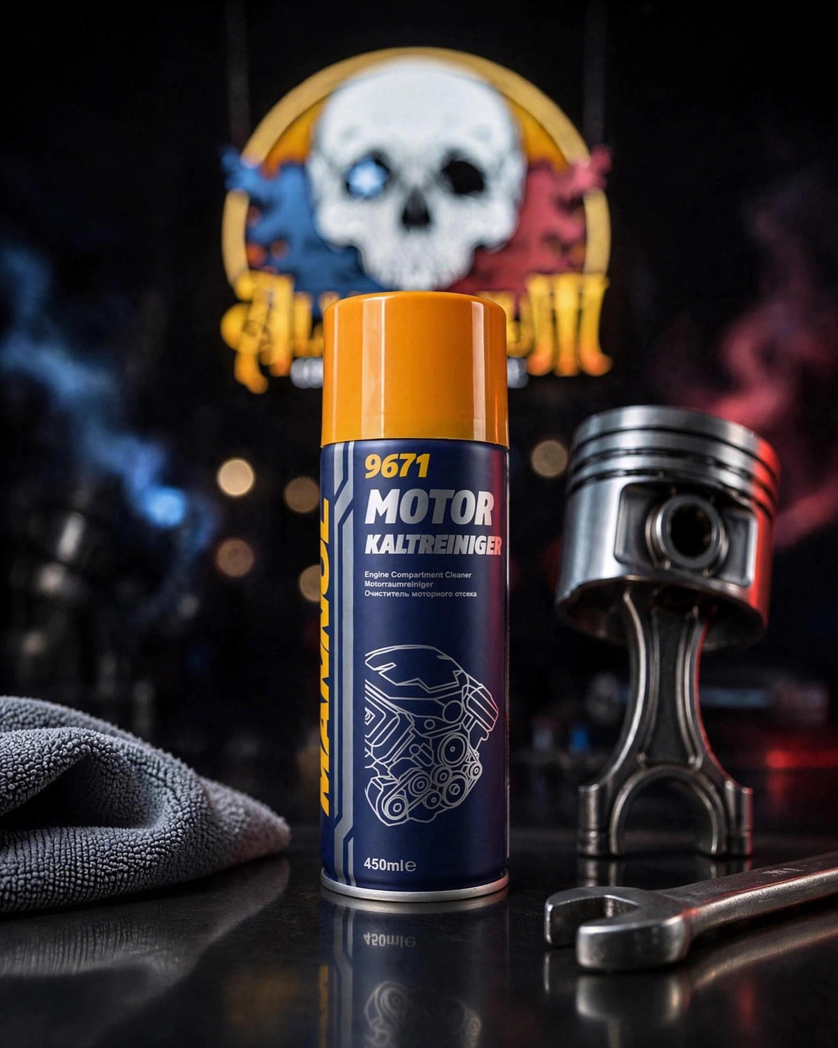 MANNOL 9671 MOTOR KALTREINIGER - Detallado de motor nivel PRO 🔥