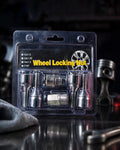 Tuercas de Seguridad Antirrobo para Rueda M12x1.5 - Wheel Locking Nuts Cromadas - Juego 4 Piezas + Llave