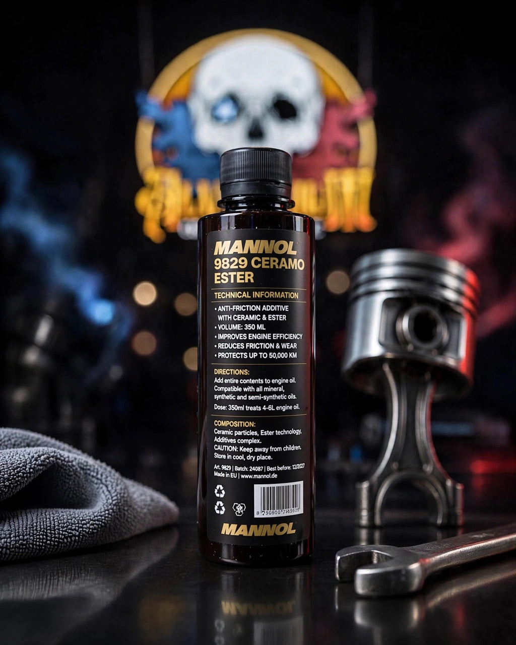 MANNOL 9829 CERAMO ESTER - Protección extrema para tu motor 🛡️